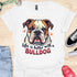 Life is better with a bulldog - V4 - Cute Stare T-Shirt